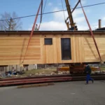 Mobilní dům oblouk střecha B