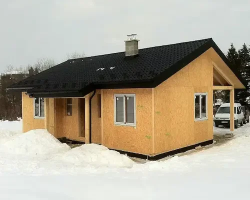 Uzavřená hrubá stavba